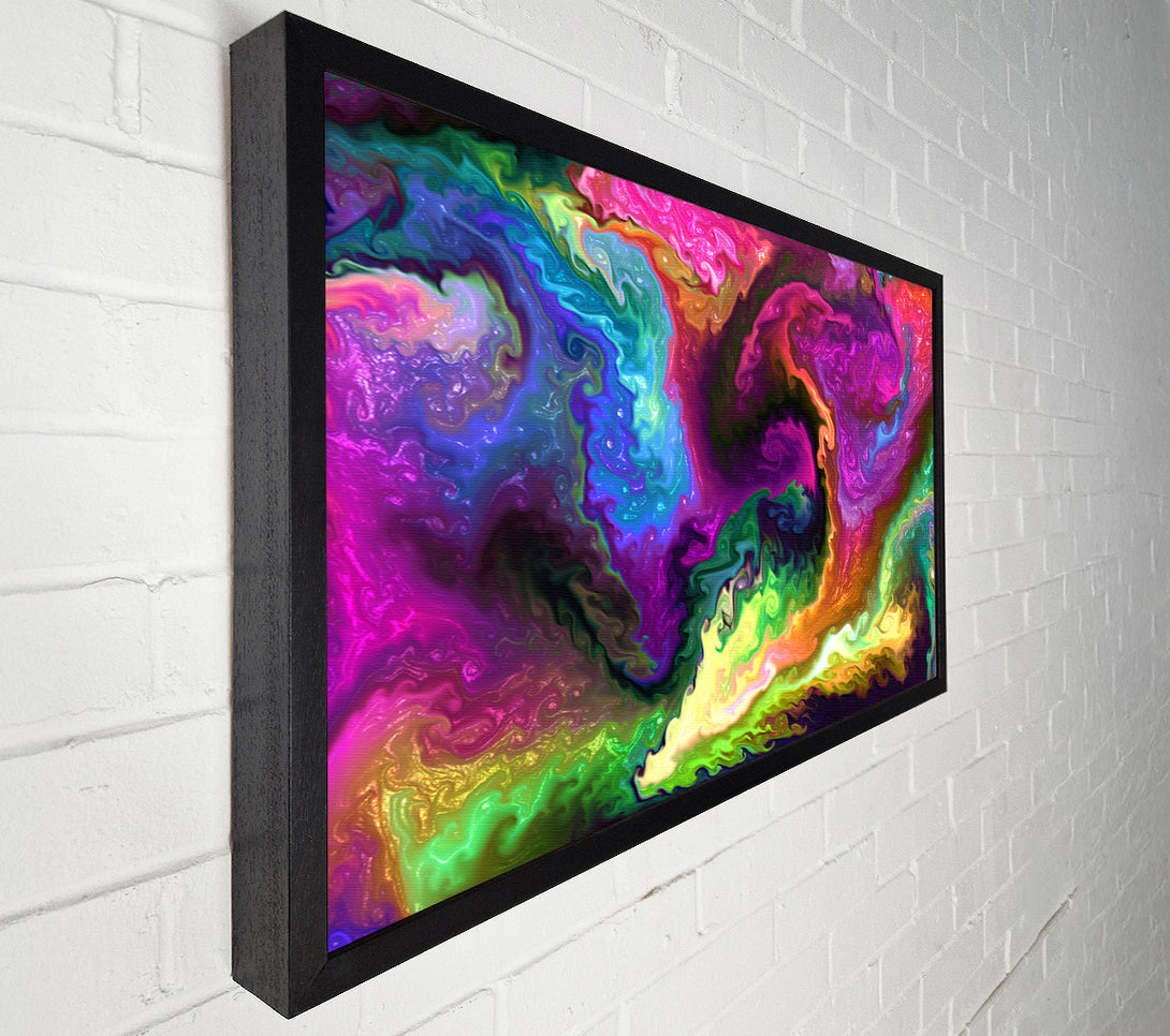  A Canvas Print of The Vivid Universe Explosion Canvas Wall Art