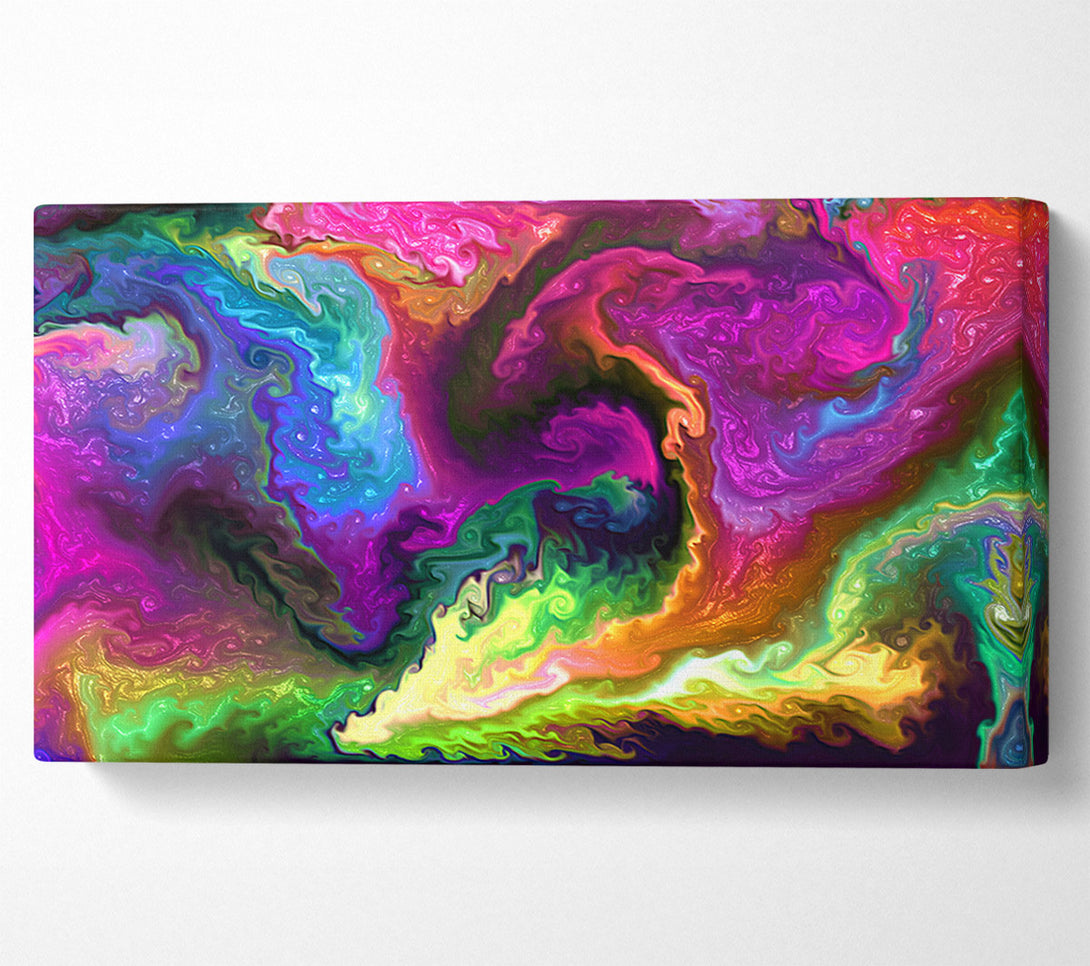  A Canvas Print of The Vivid Universe Explosion Canvas Wall Art