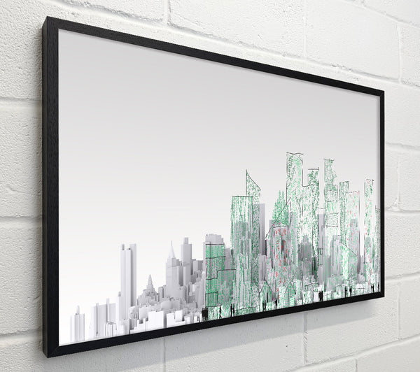 The City Sketch Art
