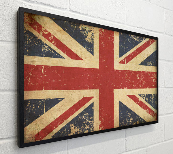 Grunge Union Jack Erosion