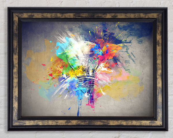 I Have An Idea Framed Print