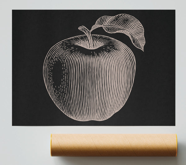 The Drawn Apple Poster