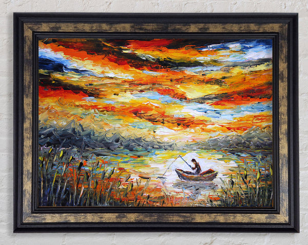 Fishing Under The Applejack Sky