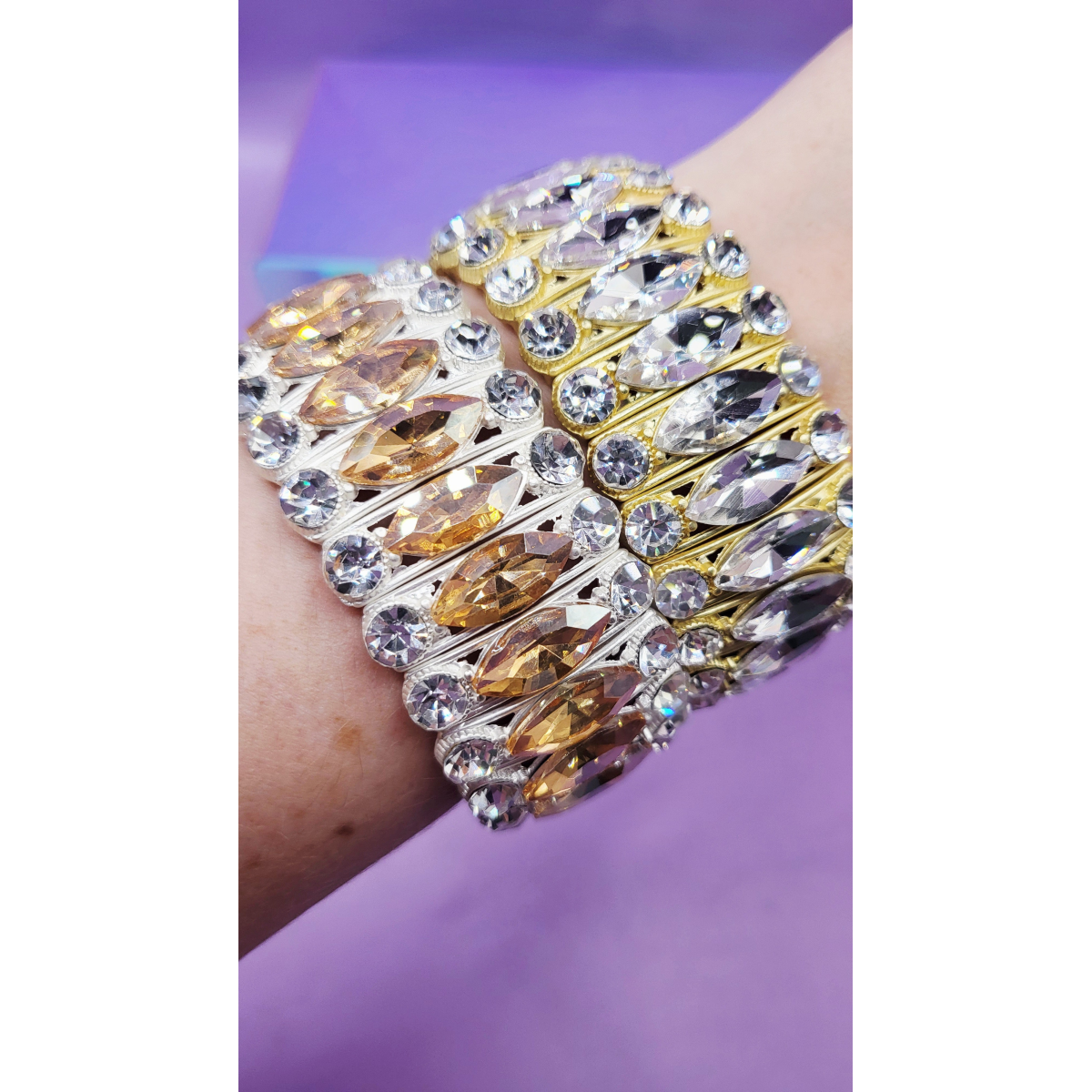 Cherish Oval Crystal Bracelet