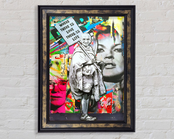 Where There Is Love Framed Print
