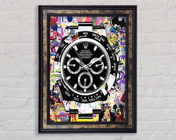 Designer Rolex Framed Print