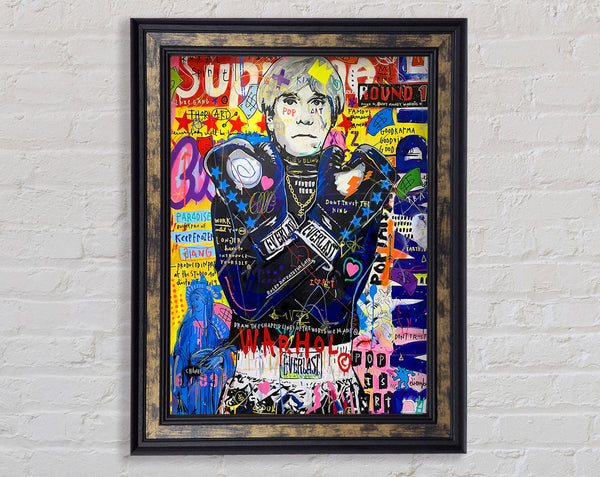 Pop Art Pioneer Framed Print