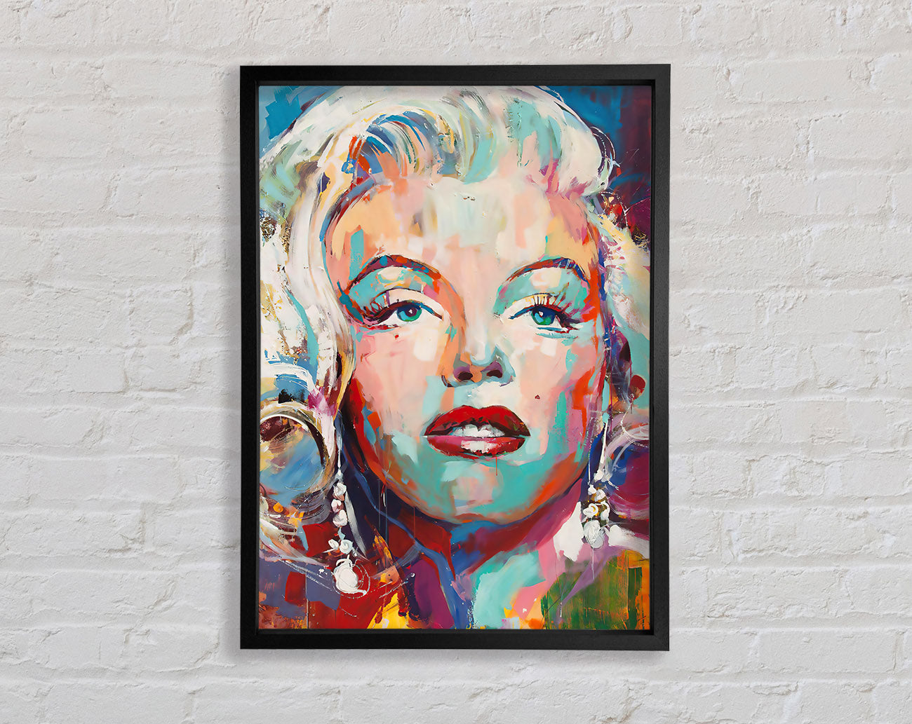 Marilyn Monroe Graffiti WallartDirect