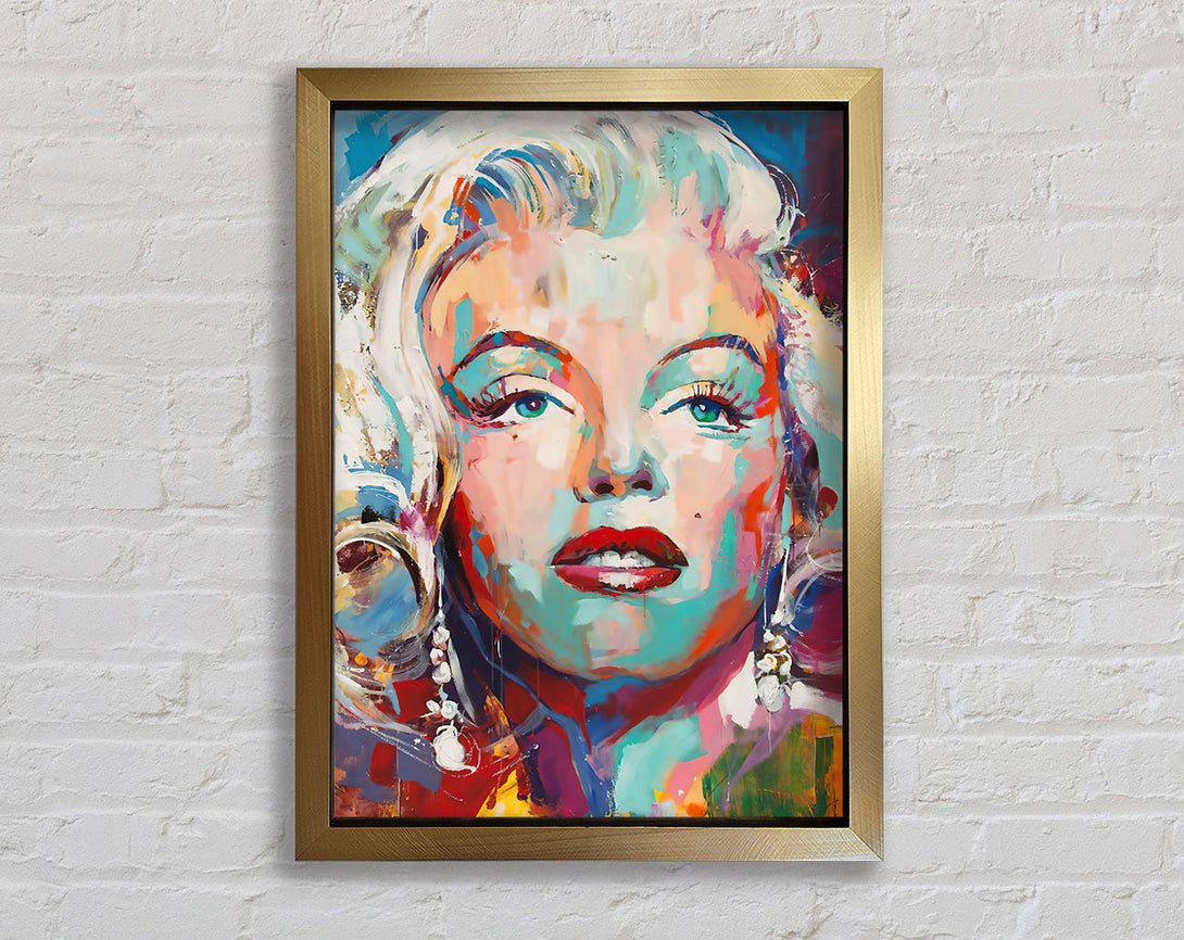 Marilyn Monroe Graffiti WallartDirect