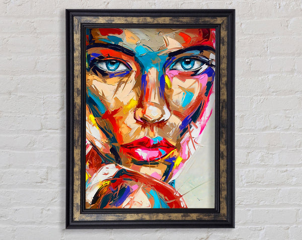Strike A Pose Framed Print
