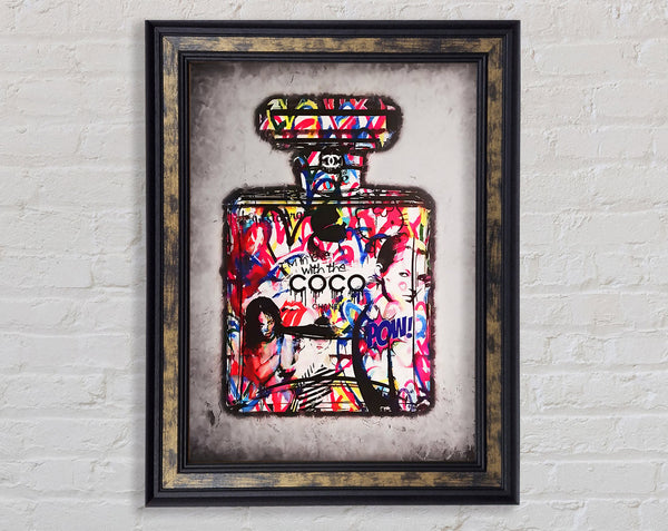 Coco Supreme Framed Print