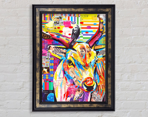 Oh Deer Framed Print