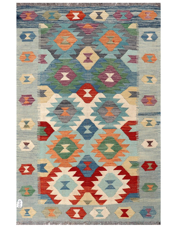 Maimana Afghanistan Kilim Rug - 180 x117 cm