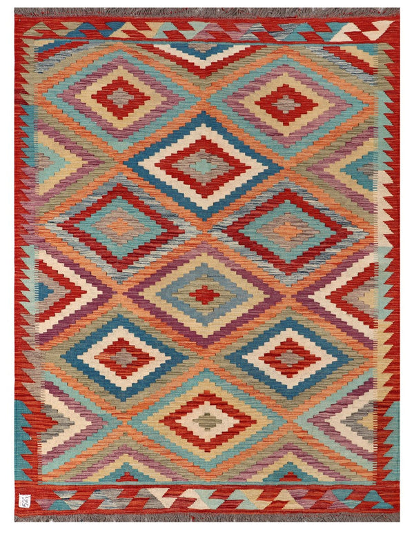 Maimana Afghanistan Kilim Rug - 200 x150 cm