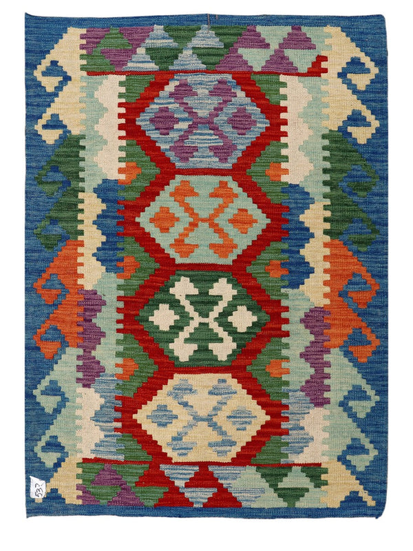 Maimana Afghanistan Kilim Rug - 147 x100 cm