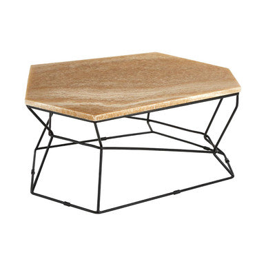 Relic Coffee Table With Natural Onyx Top