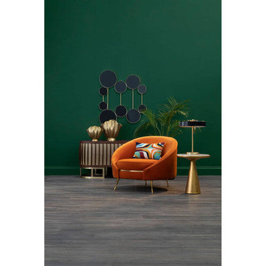 Trento Wall Mirror with Gold Finish Frame