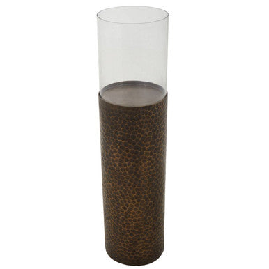 Akola Large Gold Floor Standing Candle Holder