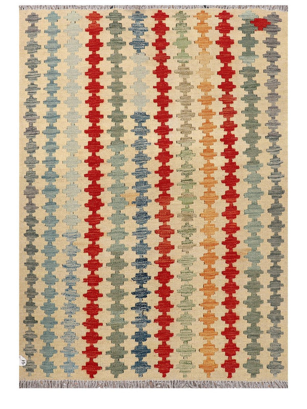 Maimana Afghanistan Kilim Rug - 161 x113 cm