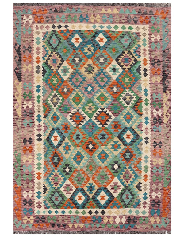 Maimana Afghanistan Kilim Rug - 300 x206 cm