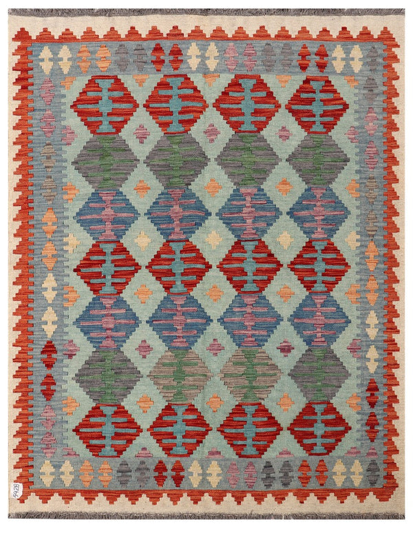 Maimana Afghanistan Kilim Rug - 193 x150 cm
