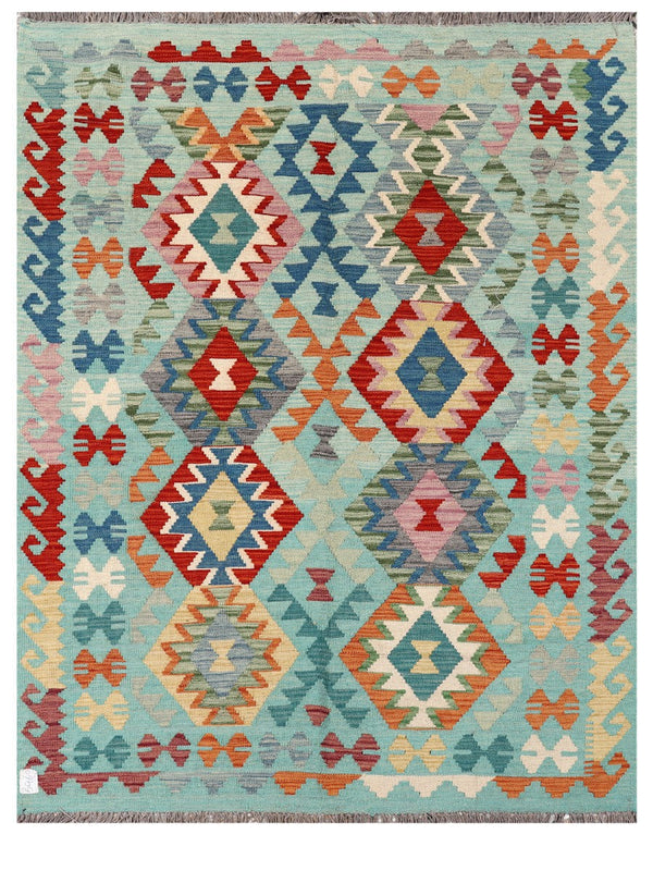 Maimana Afghanistan Kilim Rug - 200 x153 cm