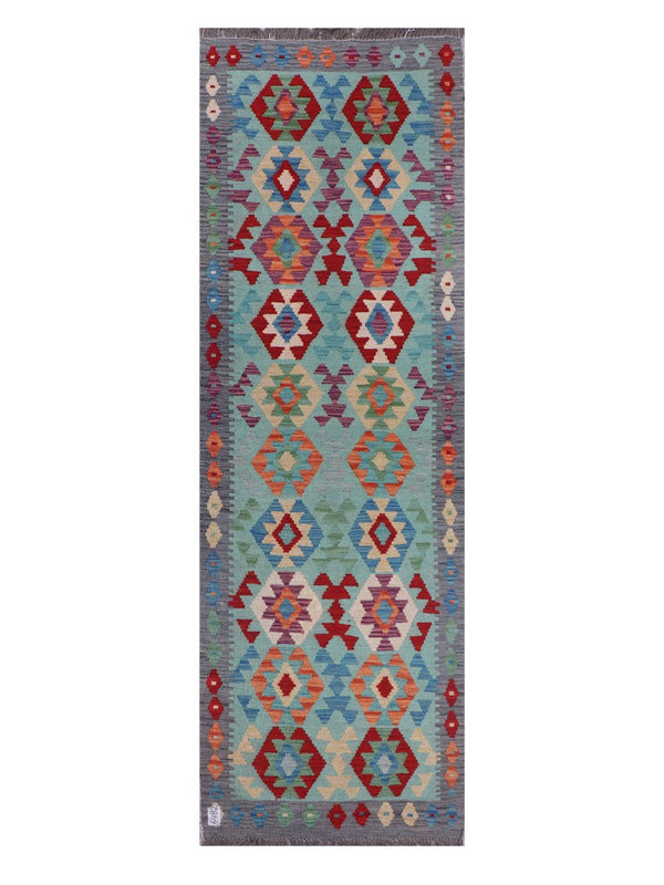 Maimana Afghanistan Kilim Runner - 250 x 81 cm