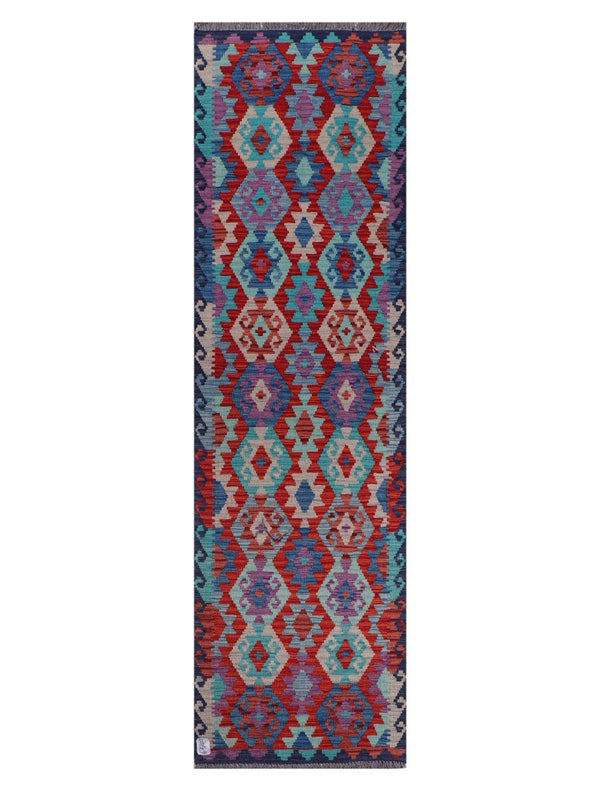 Maimana Afghanistan Kilim Runner - 295 x 84 cm