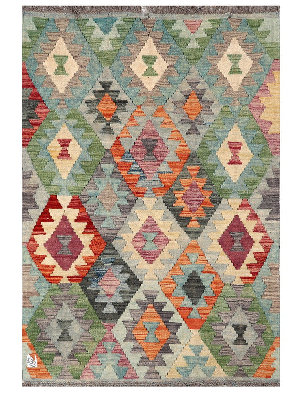 Maimana Afghanistan Kilim Rug - 152 x103 cm