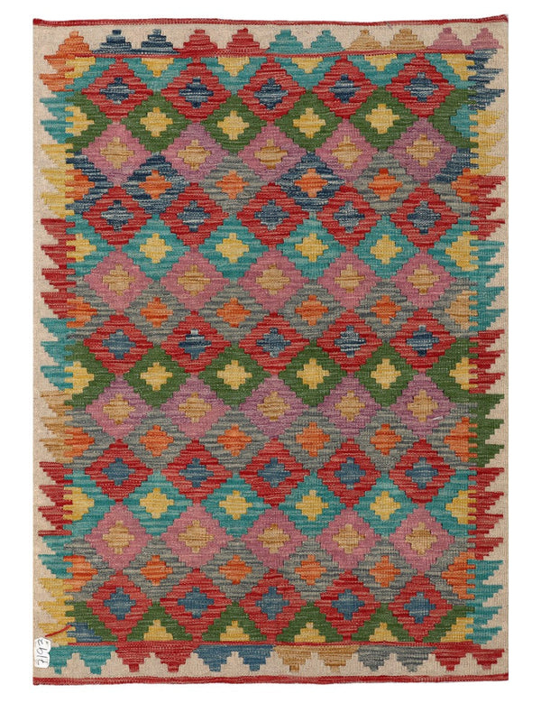 Maimana Afghanistan Kilim Rug - 149 x103 cm