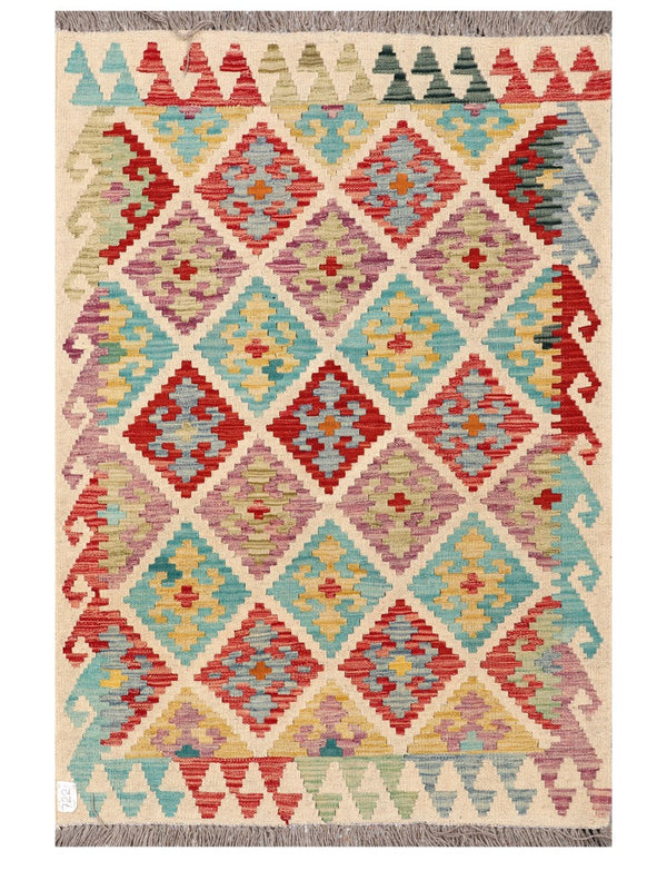 Maimana Afghanistan Kilim Rug - 152 x104 cm