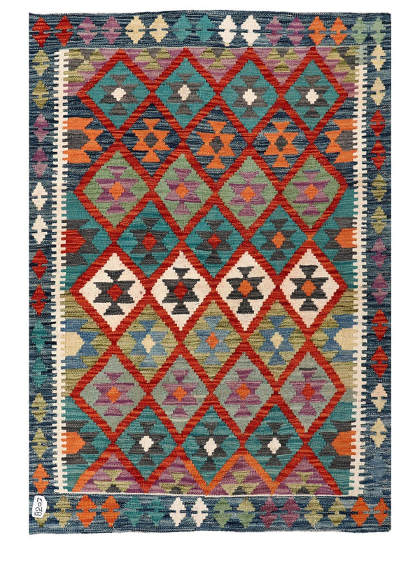 Maimana Afghanistan Kilim Rug - 152 x104 cm