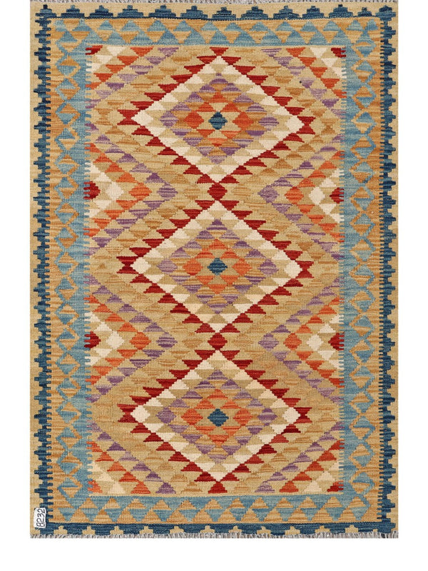 Maimana Afghanistan Kilim Rug - 157 x107 cm