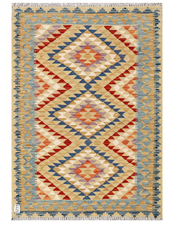 Maimana Afghanistan Kilim Rug - 151 x105 cm