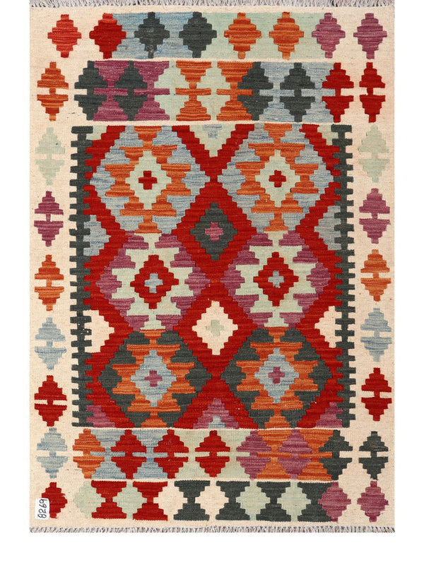 Maimana Afghanistan Kilim Rug - 151 x103 cm