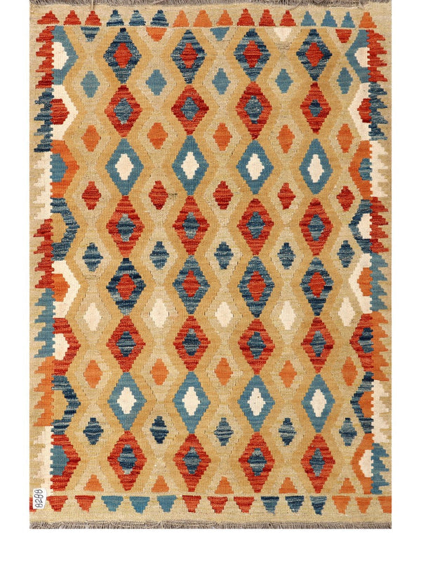 Maimana Afghanistan Kilim Rug - 160 x109 cm
