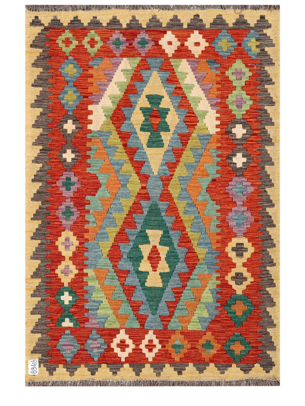 Maimana Afghanistan Kilim Rug - 150 x100 cm
