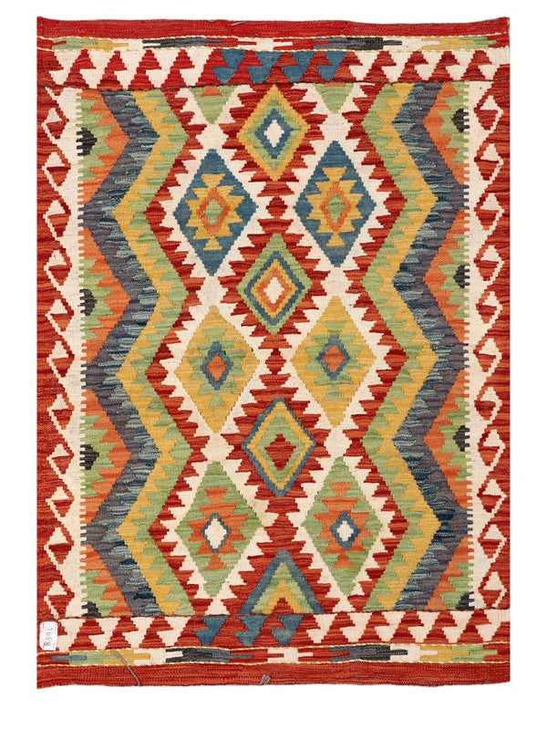 Maimana Afghanistan Kilim Rug - 153 x106 cm
