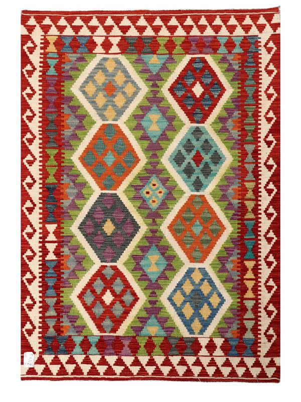Maimana Afghanistan Kilim Rug - 152 x104 cm