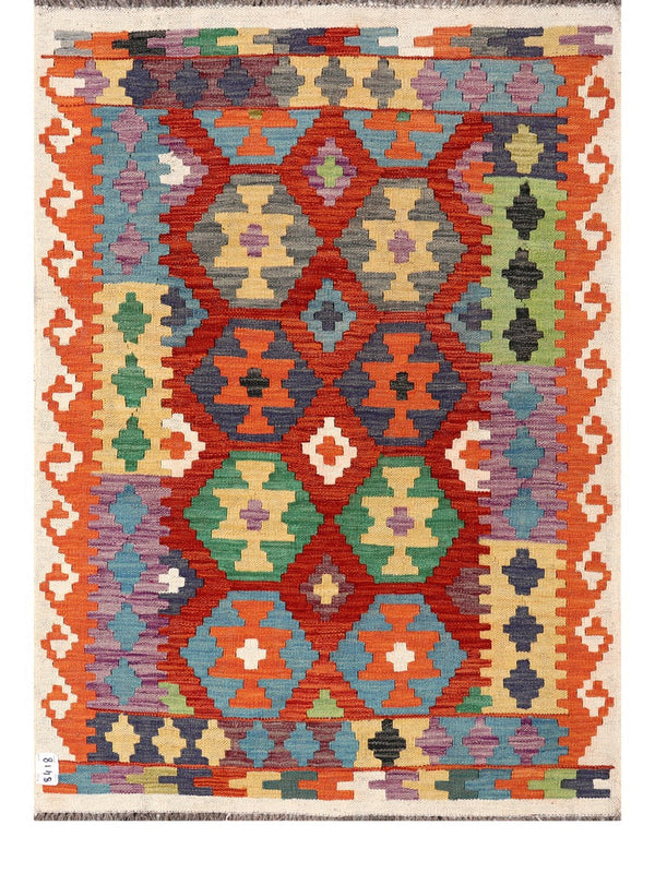 Maimana Afghanistan Kilim Rug - 149 x106 cm