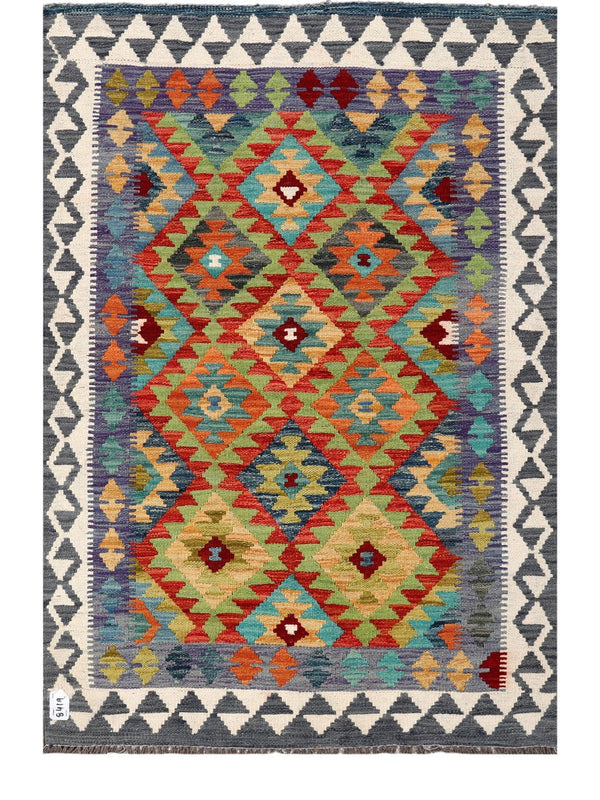 Maimana Afghanistan Kilim Rug - 149 x101 cm