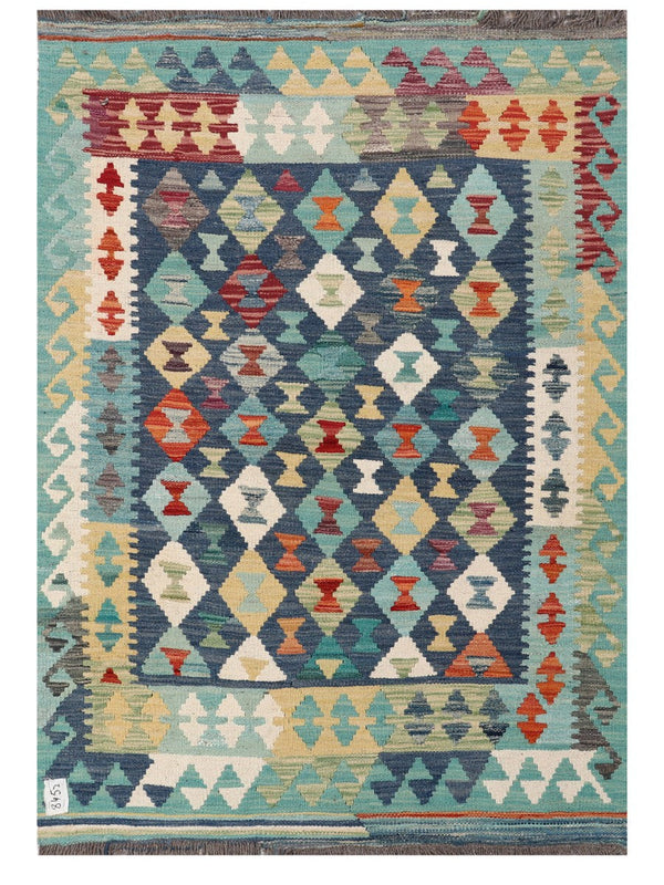 Maimana Afghanistan Kilim Rug - 149 x104 cm