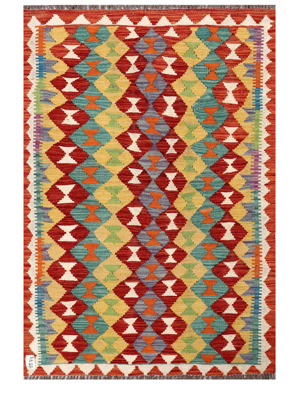 Maimana Afghanistan Kilim Rug - 150 x101 cm
