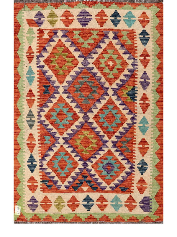 Maimana Afghanistan Kilim Rug - 151 x101 cm