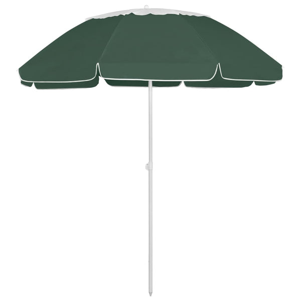 Beach Parasol Green 300 cm