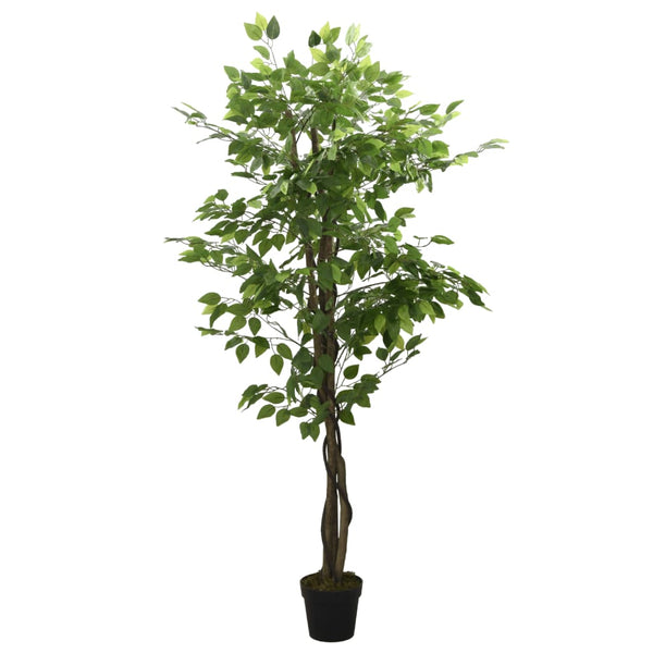 Artificial Ficus Tree 756 Leaves 150 cm Green