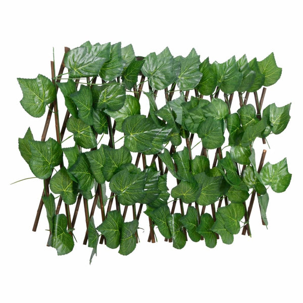 Artificial Grape Leaf Trellis Expandable Green 180x20 cm