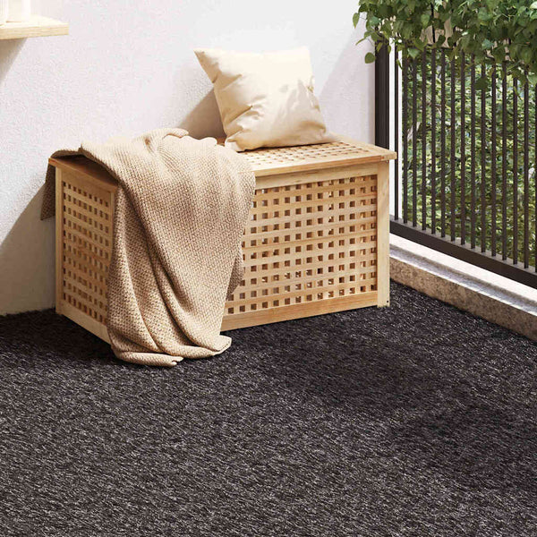 Artificial Grass Black 10 x 1 m Polypropylene