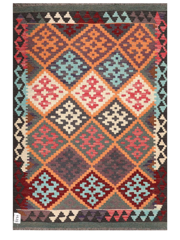 Maimana Afghanistan Kilim Rug - 125 x 85 cm