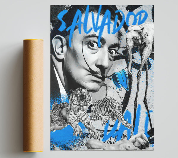 Salvator Dali Twisted Fate Giclee Print
